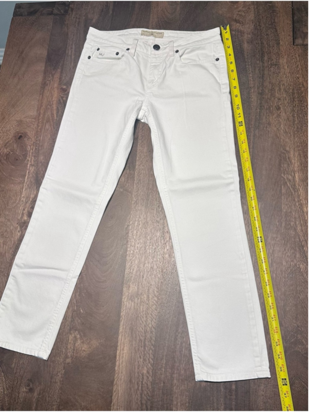 Marc by Marc Jacobs M193027 White Carrie Wash Jeans Size 28 Denim - Picture 8 of 16